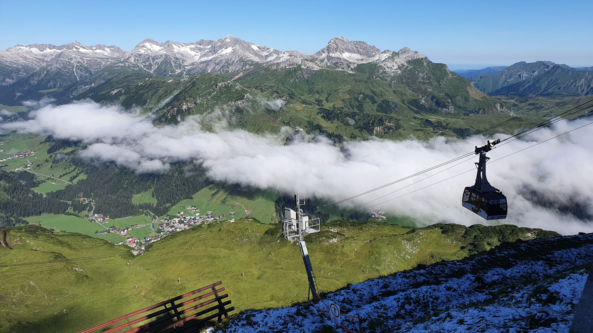 Rüfikopf Seilbahn in Lech am Arlberg - Lech Zürs